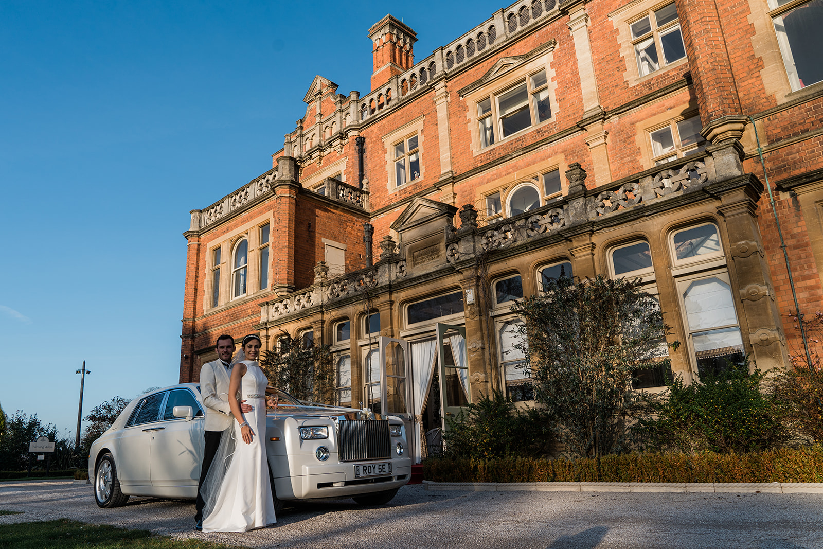 Rossington Hall wedding photographs