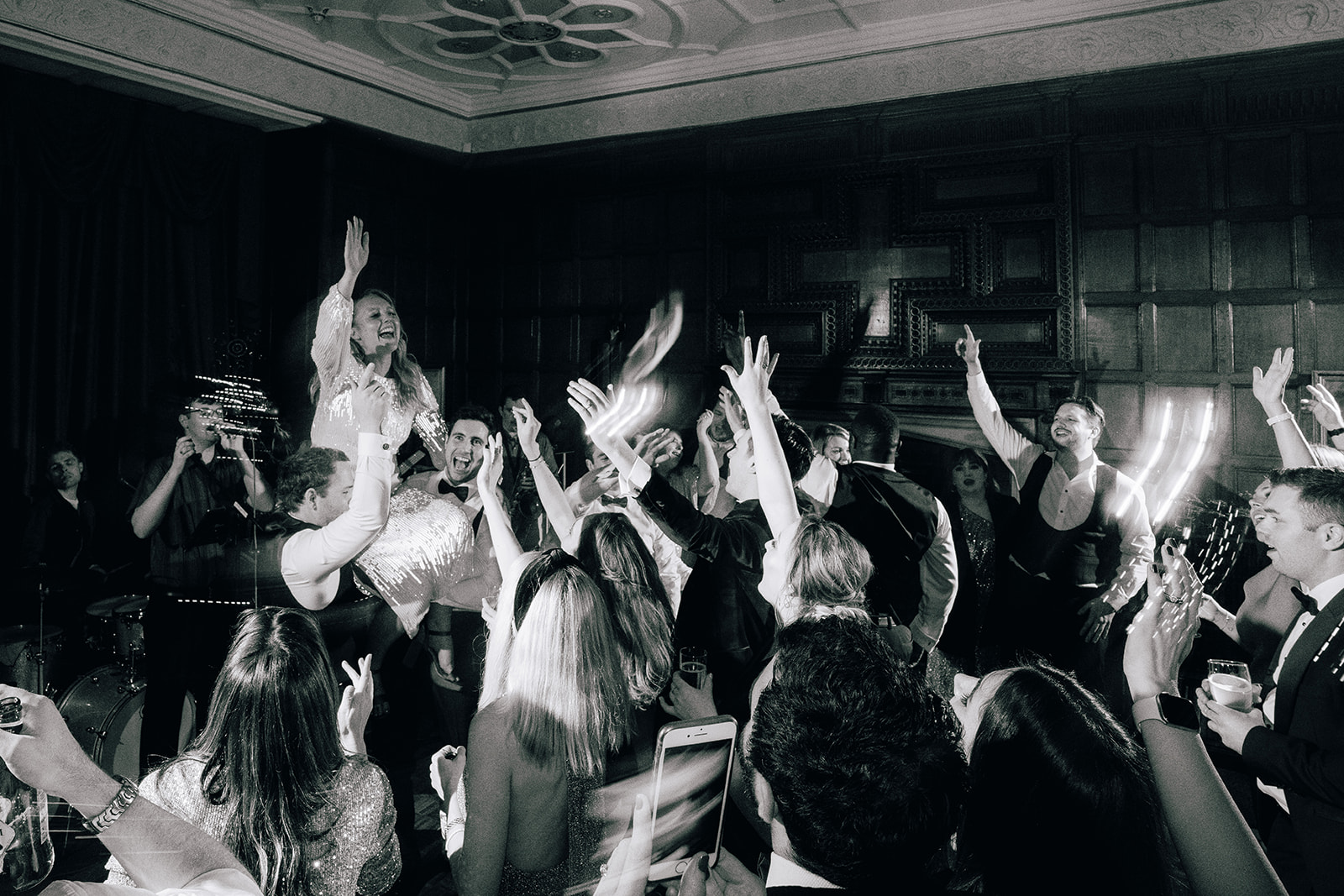 An amazing wedding photo on the dance floor