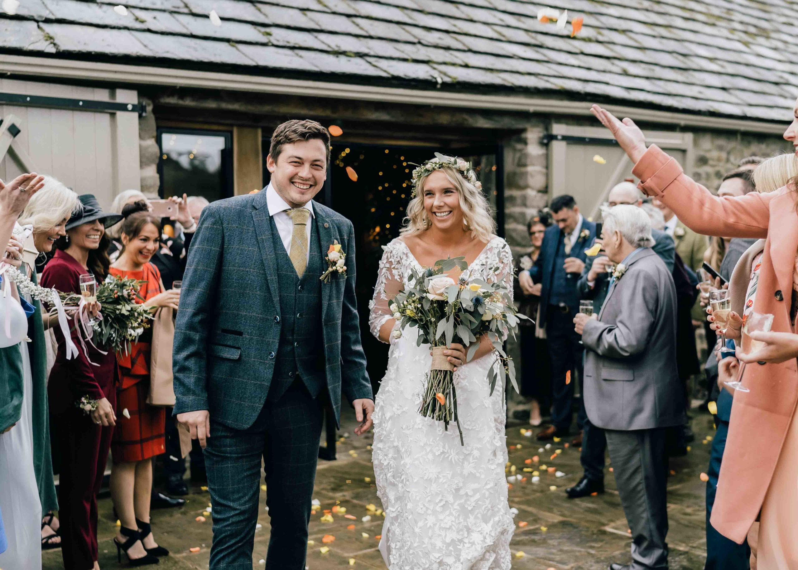 Tithe Barn wedding photographer