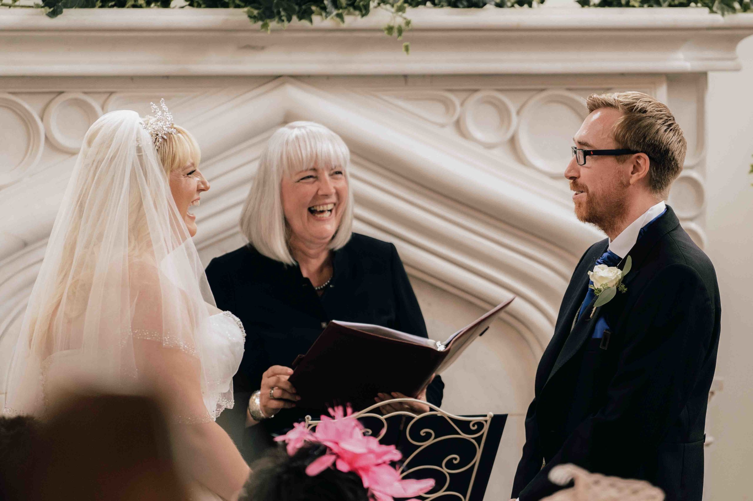 Thicket priory wedding photo