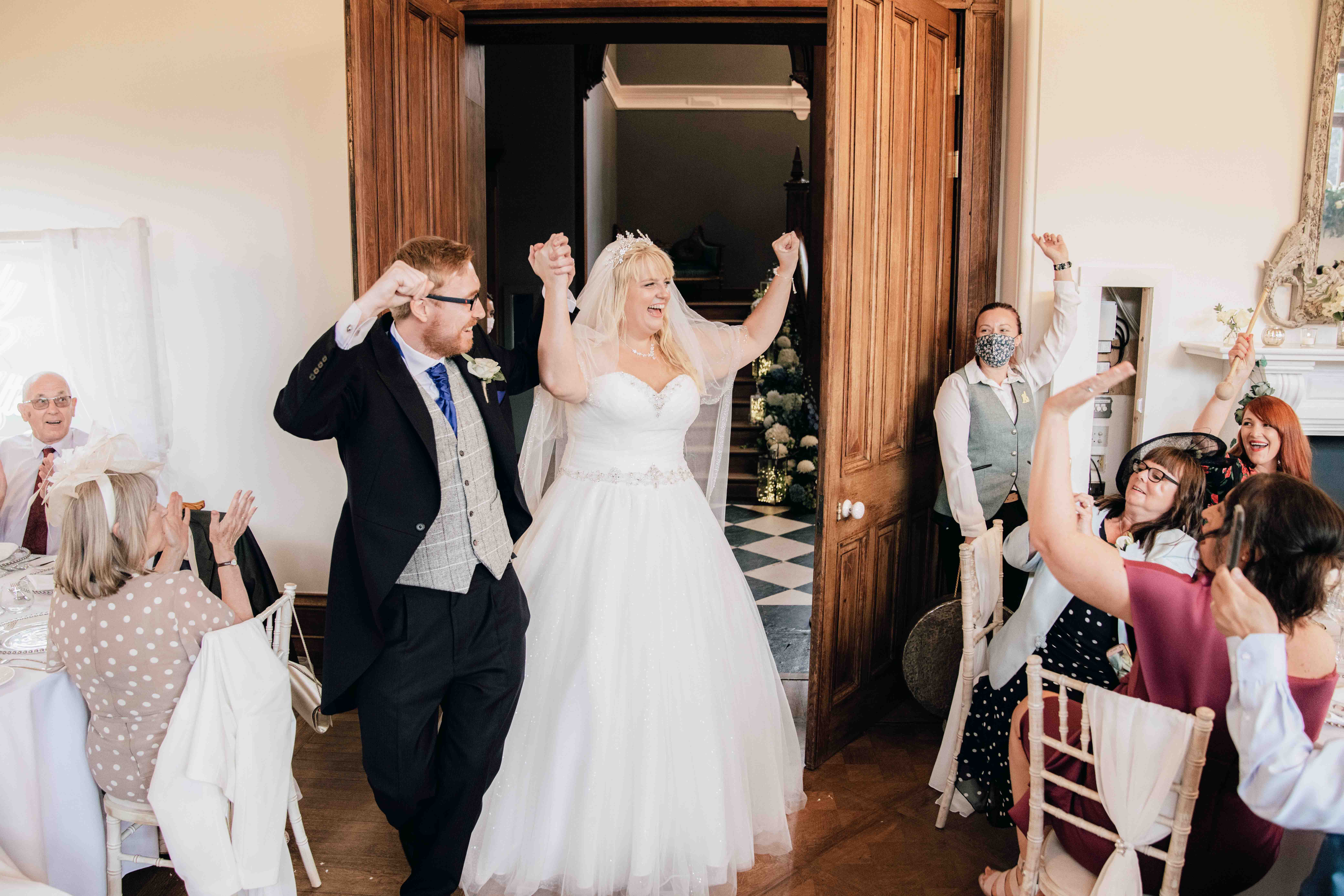 Wedding reception at Thicket priory