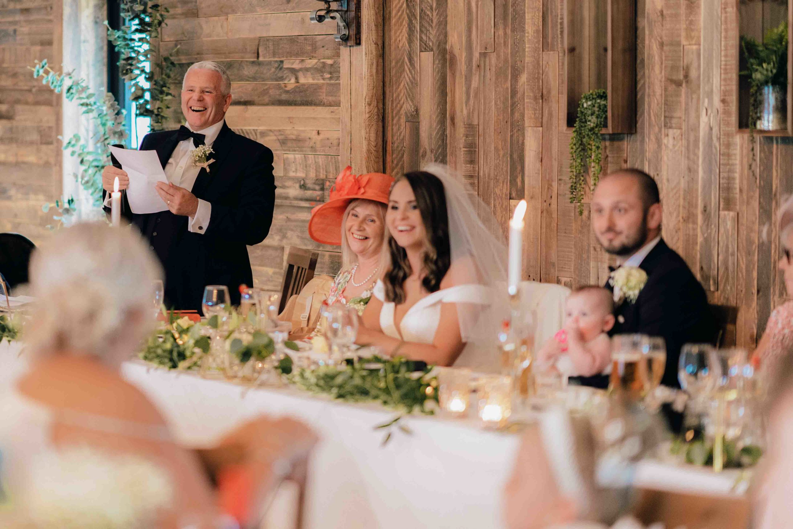 Wedding speeches at Woodstock weddings and events