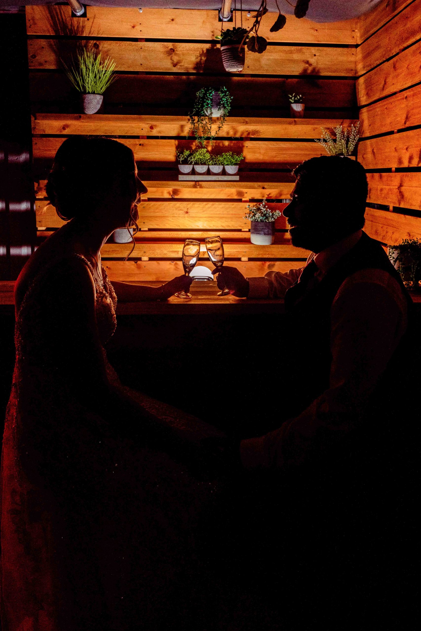 Wedding photo outside space at new Craven Hall