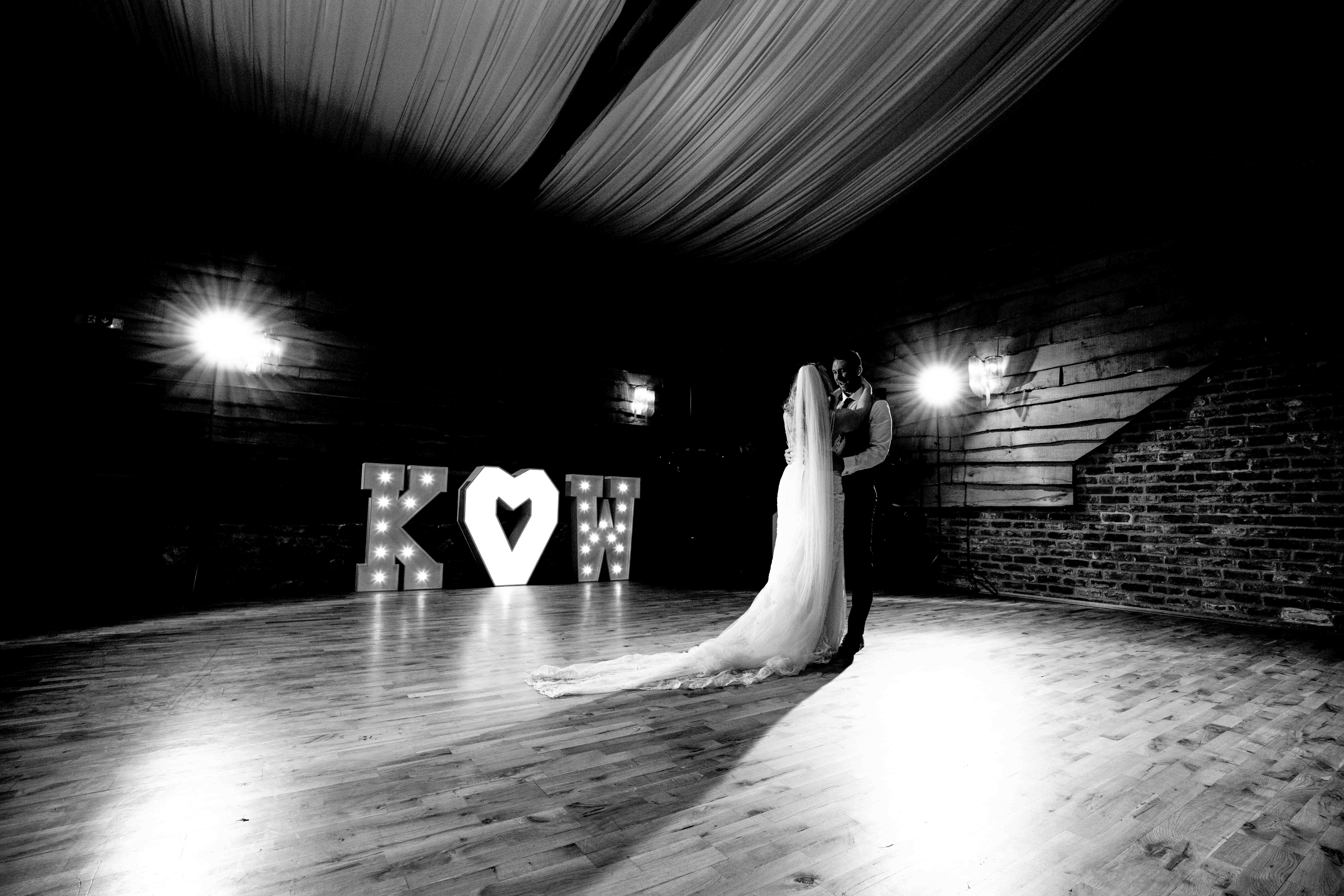 Couples first dance at Oakwood at Ryther Wedding