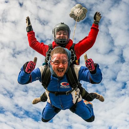 Photo of Jules Skydiving