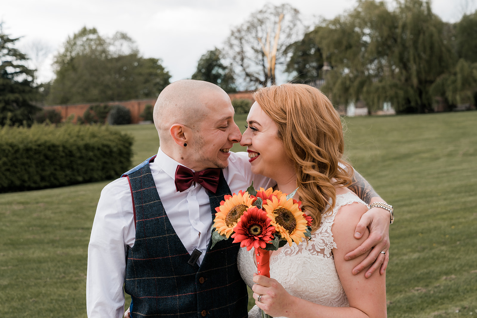 Wedding videographer making personalised wedding films for unique couples