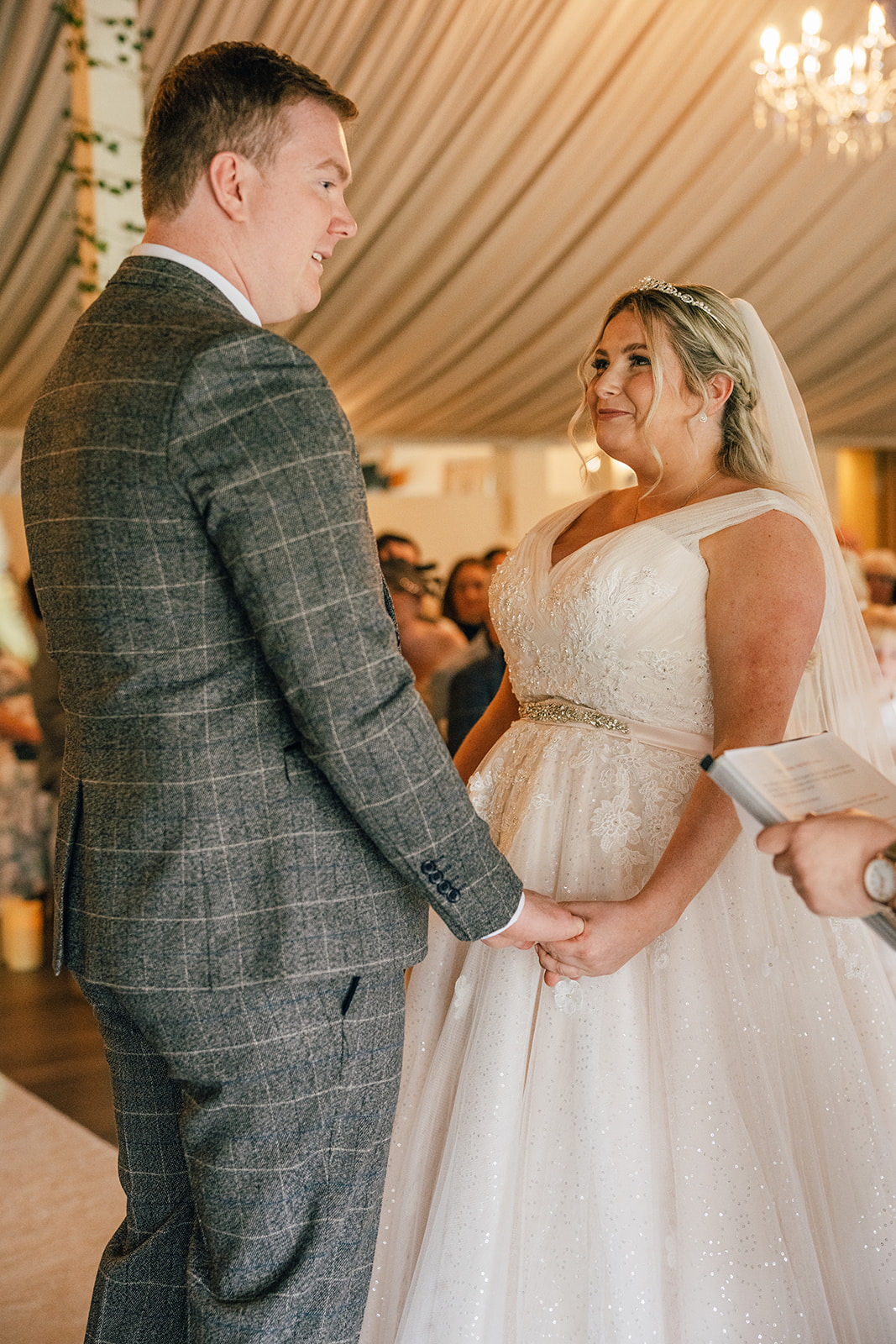 Wedding ceremony photos at The Moorlands Inn, Halifax