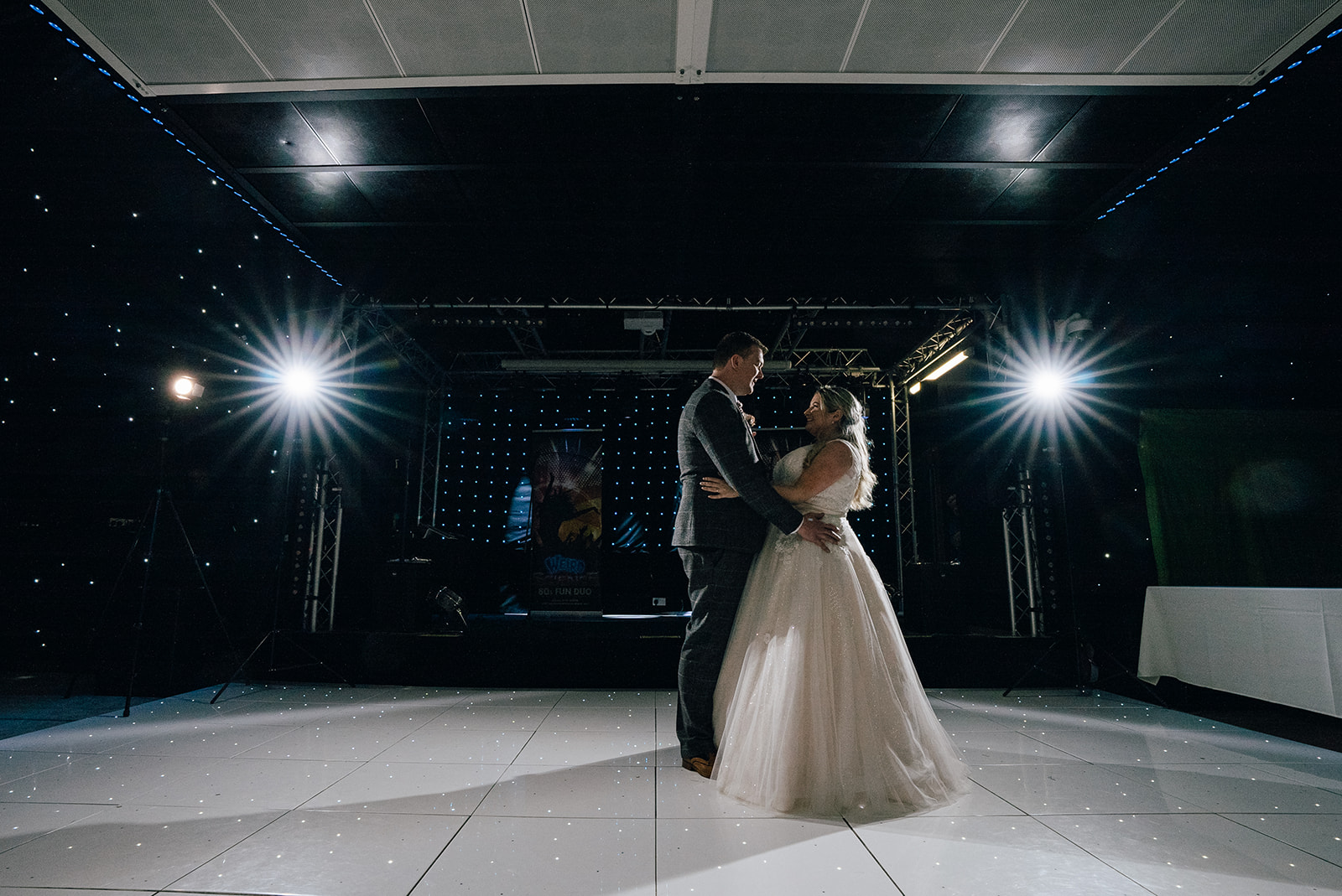 First dance wedding photos at The Moorlands Inn, Halifax