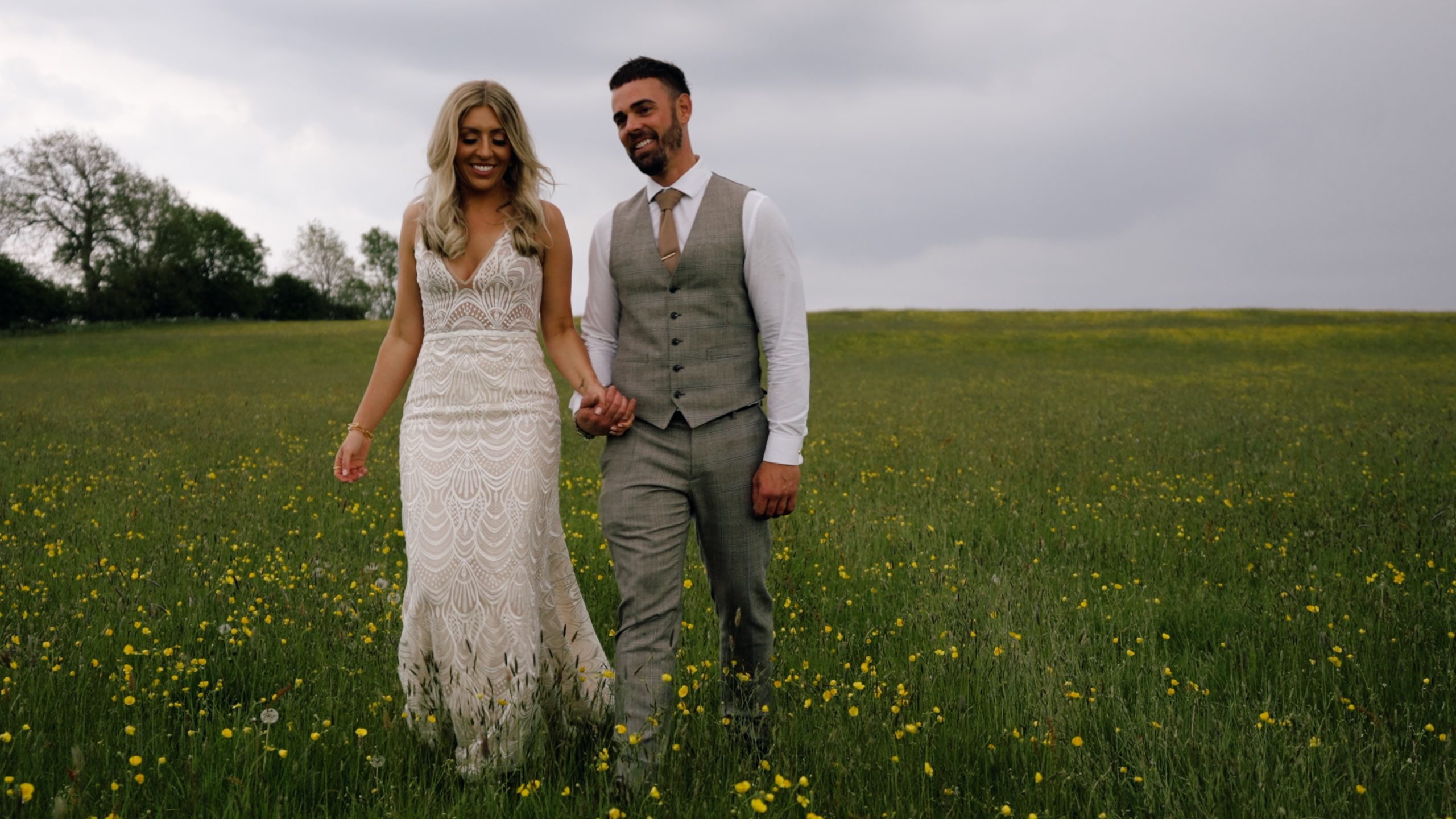 Wedding videography and photography at Eden Barn