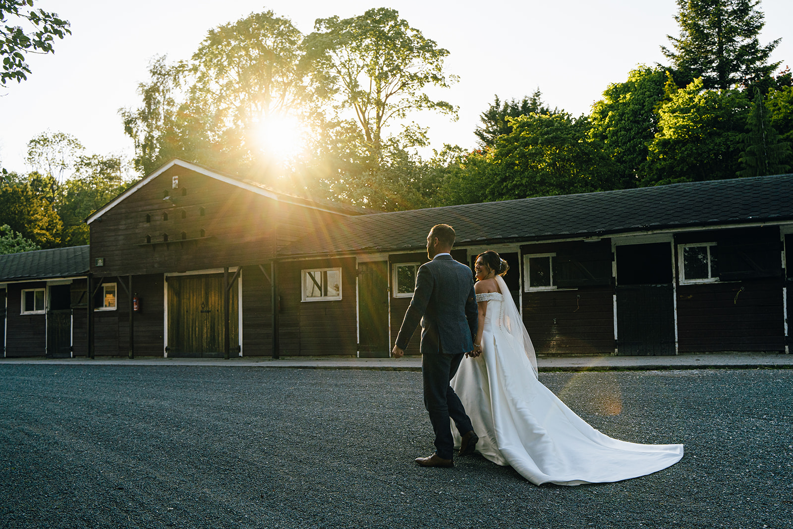Wedding photographs at the Coniston Hotel